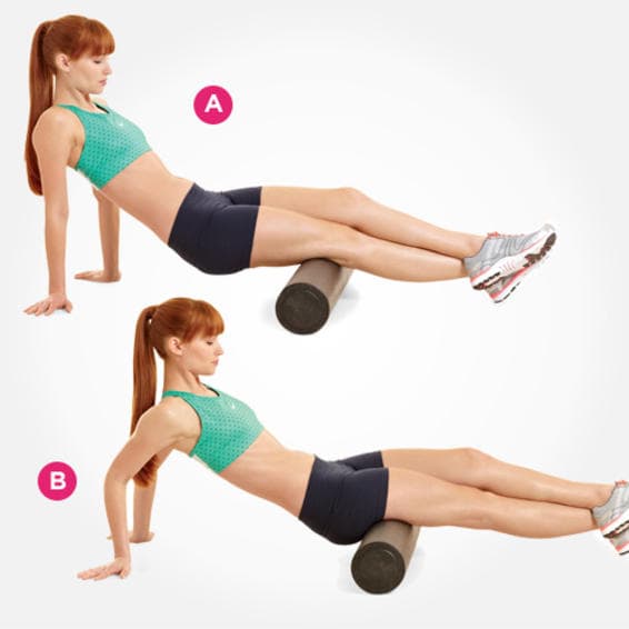 Foam roller harjutused reiele Reie foam roller harjutused